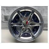 Tire Rim Clock, Quartz.  Working