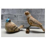 Decorative Bird Lot.  (2)