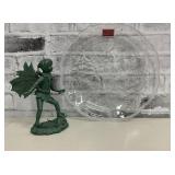 Mikasa Christmas Platter W/ Christmas Fairy.  New