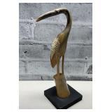 Hand Carved Antler/Horn Bird.