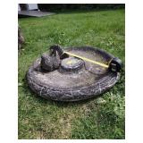 Birdbath (bidder responsible for removal, bring