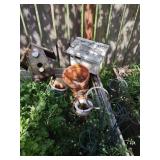Gardening Pots, Birdhouse, misc Outdoor