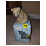 Vintage Lladro Figurine 1209 Seated Bear