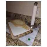 Cutting Board and Paper Towel Holder