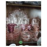 Vintage Pink Glass Collection