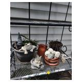 Garden Art and Misc Lot