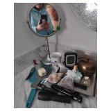 Makeup Mirror and Misc Lot