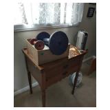 Kenmore Sewing Machine and Table  with Box of