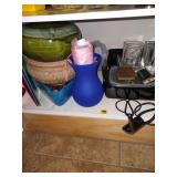 Vase, pots and Misc lot
