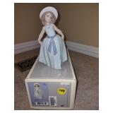 Vintage Lladro Figurine 6275 Rose in a Box