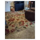 Floral Area Rug