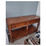 Wood Side Table