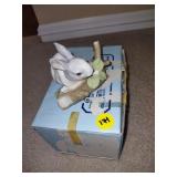 Vintage Lladro Figurine 4772 Rabbit Eating