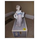 Vintage Lladro Figurine 6419 Arms Full of Love