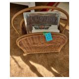 Basket with Harley Davidson Book and Puzzle