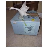 Vintage Lladro Figurine 1265 Duck Jumping