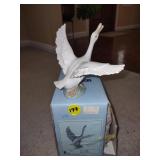 Vintage Lladro Figurine 1263 Duck Running