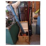 Vintage Camera Equipment with Screen & Misc