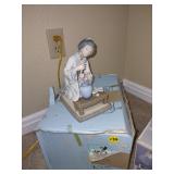 Vintage Lladro Figurine 4840 Oriental Girl