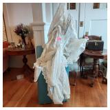 Misc Lace Fabric and Hamper