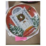 Franklin Mint Christmas Wreath Collector Plate
