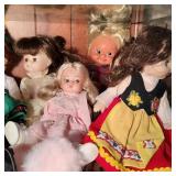 Doll Collection, 1 shelf
