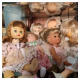 Doll Collection, 1 shelf
