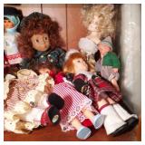 Doll Collection, 1 shelf