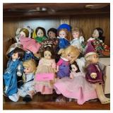Vtg Collectible Dolls