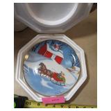 Franklin Mint Christmas Sleighride Collector