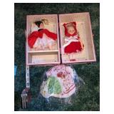 Vtg Dolls possibly Madame Alexander Collectibles