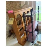 2 Display Racks and Misc Children's Furniture
