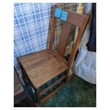 Vtg Wood Rocker
