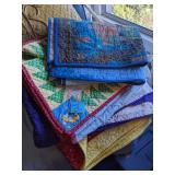 Asst Lap Quilts etc