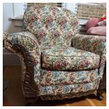 Floral Armchair