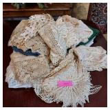 Doilies and misc