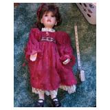 Lmt Edition Porcelain Doll