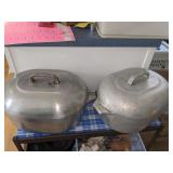 Vtg Wagner Ware Sidney Magnalite Cast Aluminum