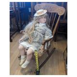 Doll in Rocking Chair