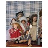 Asst Vtg Dolls