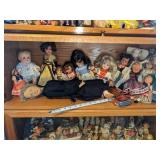 Asst Vtg Dolls