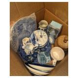 Mixed Delfware and misc collectibles