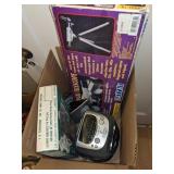 Vtg Knife, Radio, Telescope and misc, unsure if