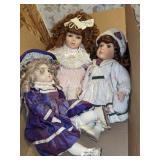 Vtg Collector's Choice by Dan Dee Doll and misc