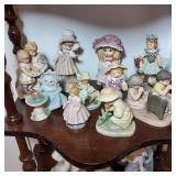 Vtg Collectible Porcelain Figurines