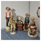 Vtg Collectible Porcelain Figurines and misc