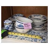 Johnson Brothers Tulip Time and misc Blue and