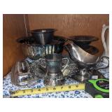 Silver Plated and Misc Dish Collection