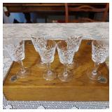 Cut Glass or Crystal Glasses