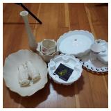 Fenton, Lenox, Milk Glass and misc